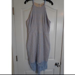 Gianni Bini Baby Blue Lace Dress